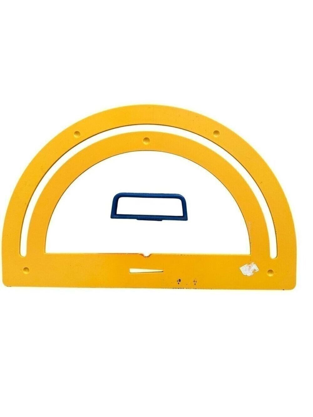 Learning Resources Safe T Protractor Triangle Big Ruler Geometry Tool Homeschool - Picture 8 of 15
